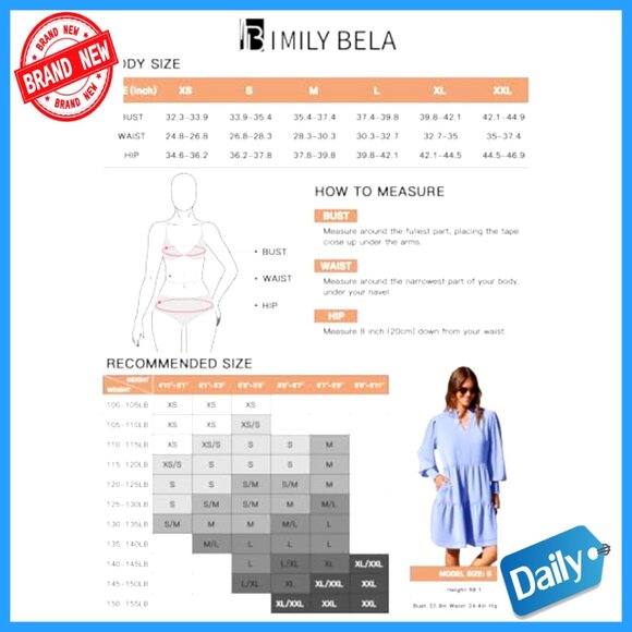 Long Sleeve Tunic Dress V Neck Ruffle Tiered Casual Elegant Fall Wear - Picture 5 of 7